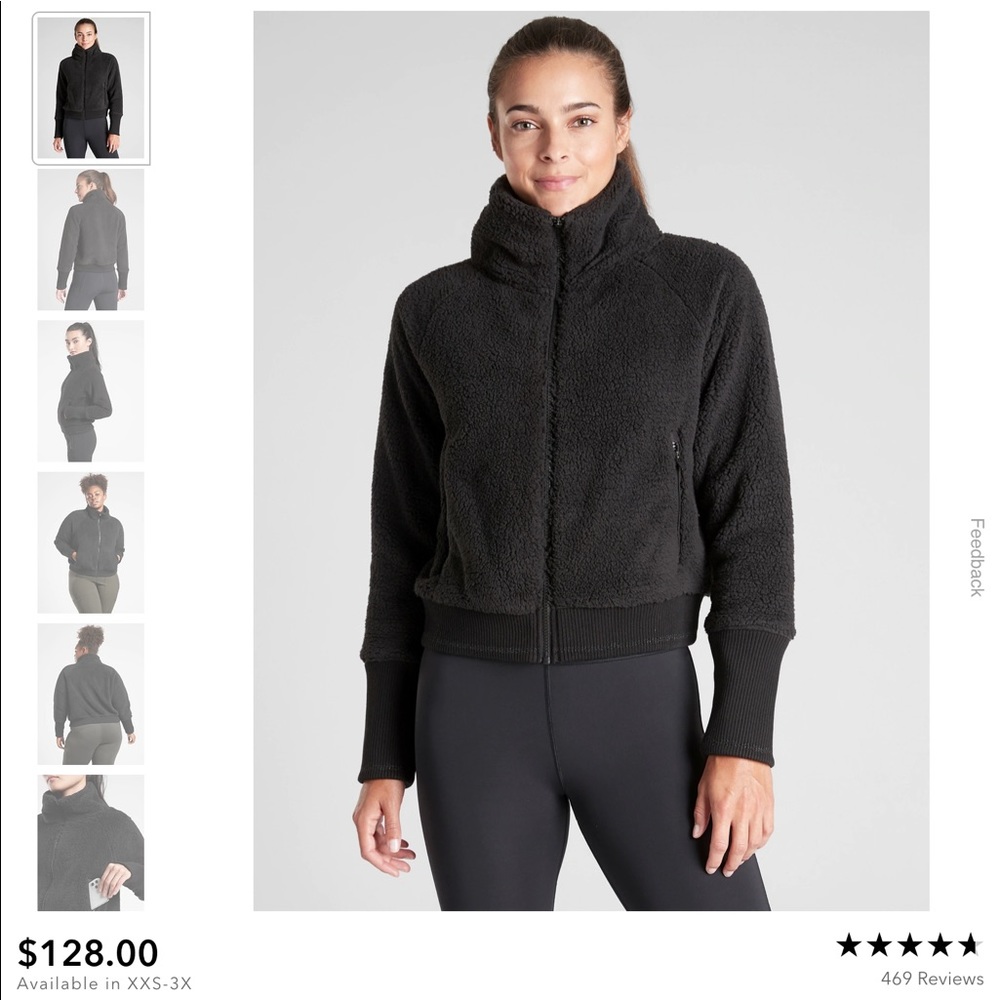 Athleta Sherpa Jacket